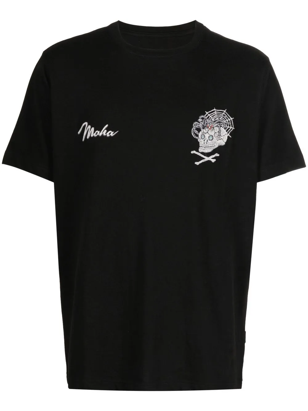 

Maharishi graphic-print logo T-shirt - Black