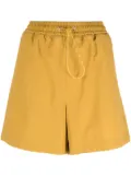 Moncler elasticated-waistband shorts - Brown
