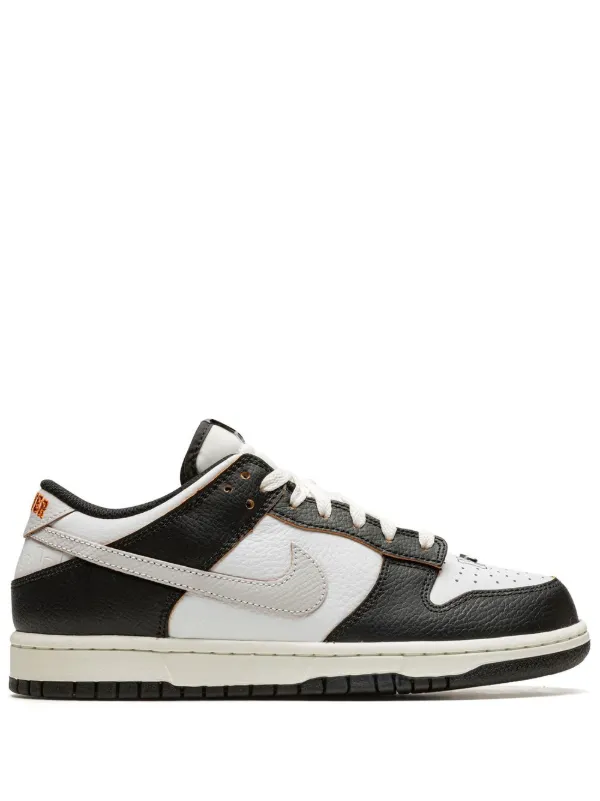 Nike dunks shop black tumbled lather