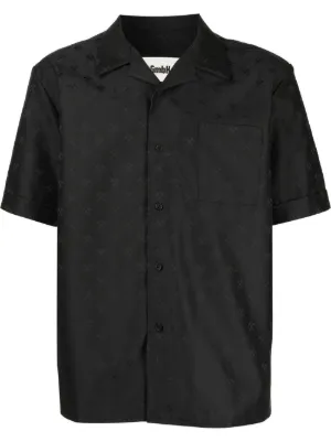 HELIOT EMIL Carabiner short-sleeve Shirt | Black | FARFETCH