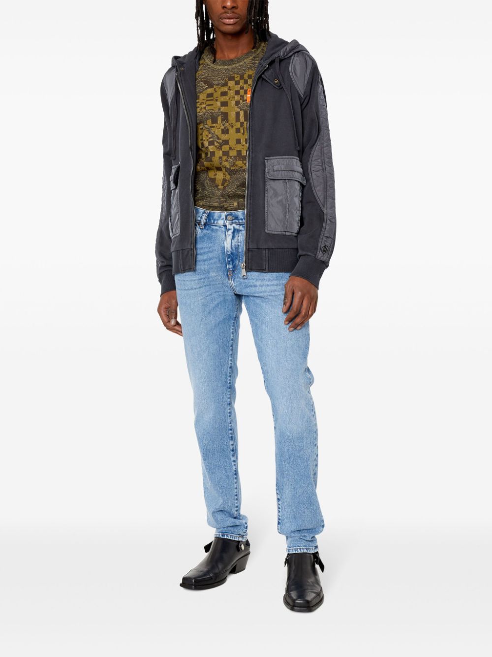 Diesel 2019 D-Strukt 9B92L slim-cut jeans Men