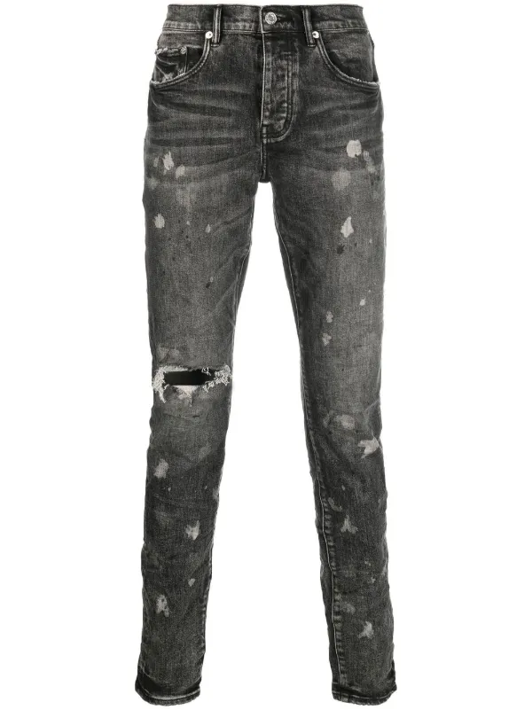 PURPLE BRAND LOW RISE SKINNY JEAN