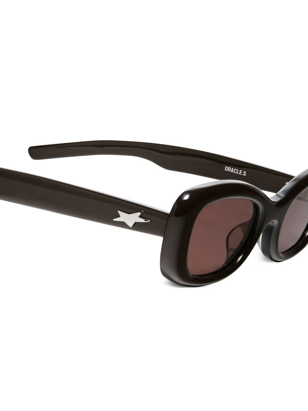 Shop Gentle Monster Oval-frame Sunglasses In Black