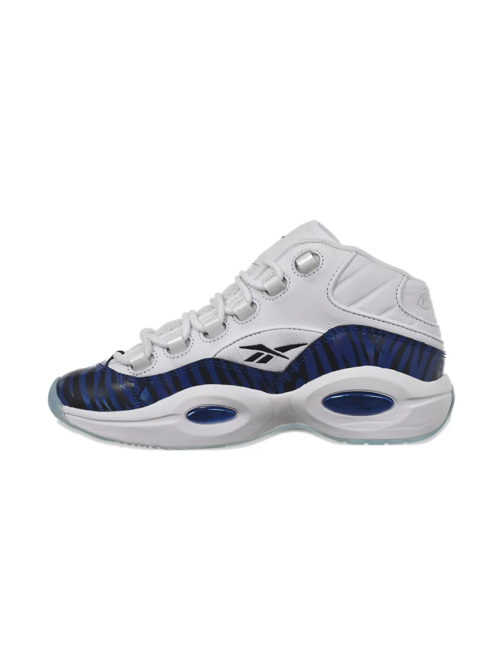 Reebok Kids Question "Panini Tiger Prizm" sneakers White