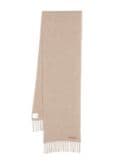 Acne Studios fringed wool scarf - Neutrals