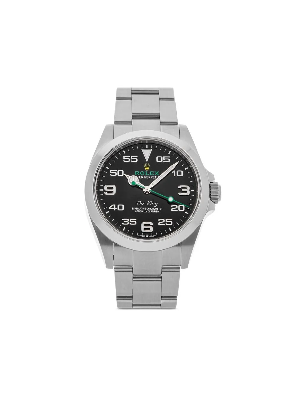 

Rolex 2022 pre-owned Air-King 40mm - Black