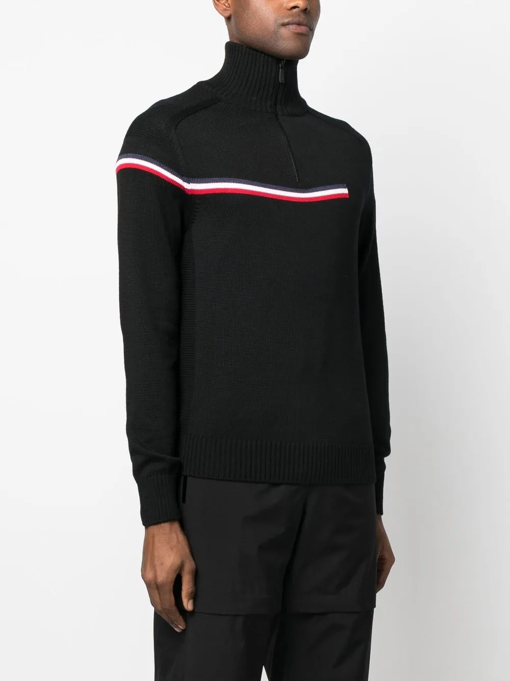 Rossignol Major Short Zipup Sweater In Black ModeSens
