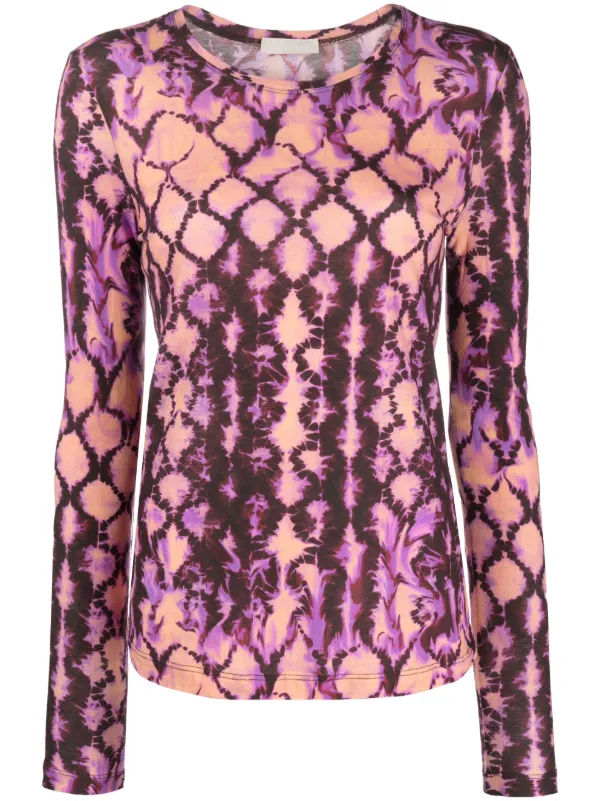 Purple Brand monogram-leopard Print Denim Jacket - Farfetch