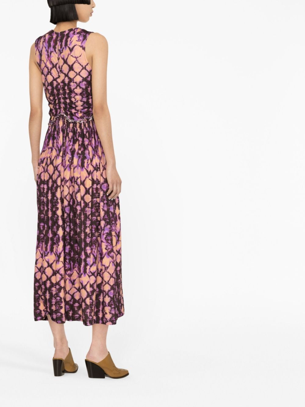 Ulla Johnson Women's Sascha Tie-dye Maxi Dress In Wisteria | ModeSens