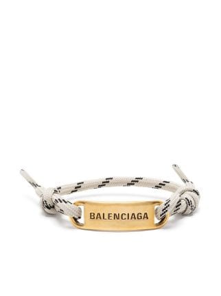 Balenciaga ロゴプレート ブレスレット - Farfetch