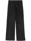 RE/DONE wide leg low-rise trousers - Black