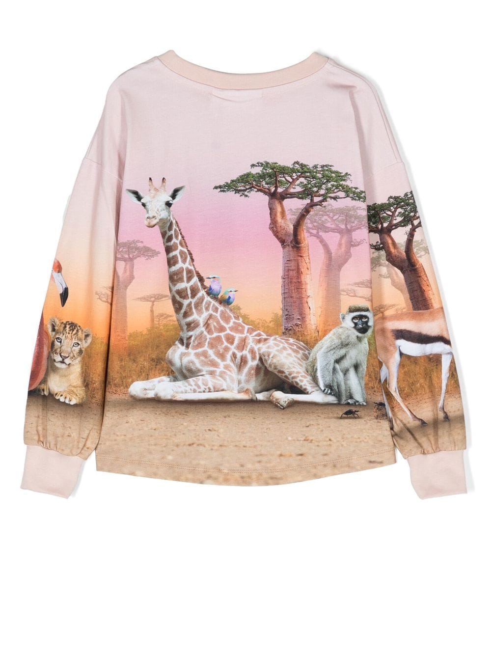 Molo Sweater met grafische print - Roze