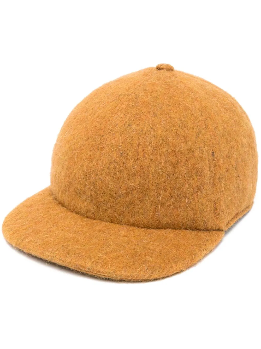 

A Kind of Guise embroidered-logo wool cap - Brown