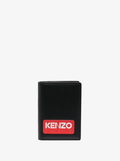 Kenzo logo-patch bi-fold wallet