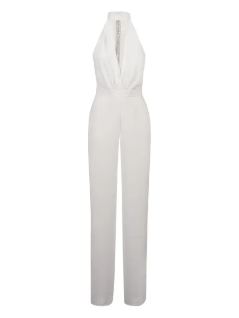 Nuè halterneck embellished jumpsuit