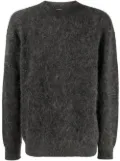 PRESIDENT'S ribbed-trim cashmere jumper - Black