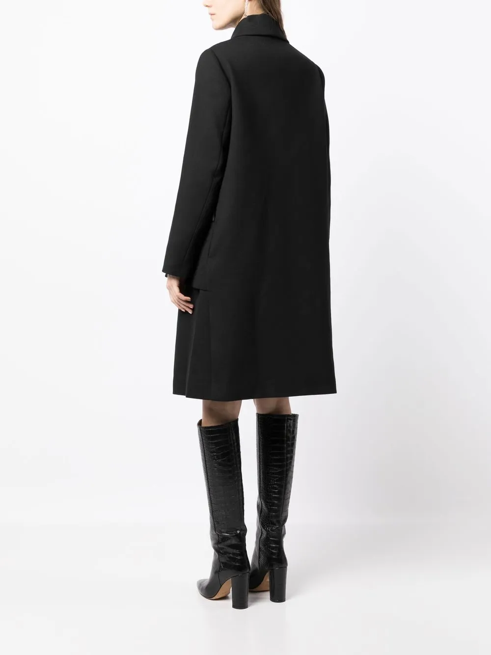 Dice Kayek doublebreasted Layered Coat Farfetch