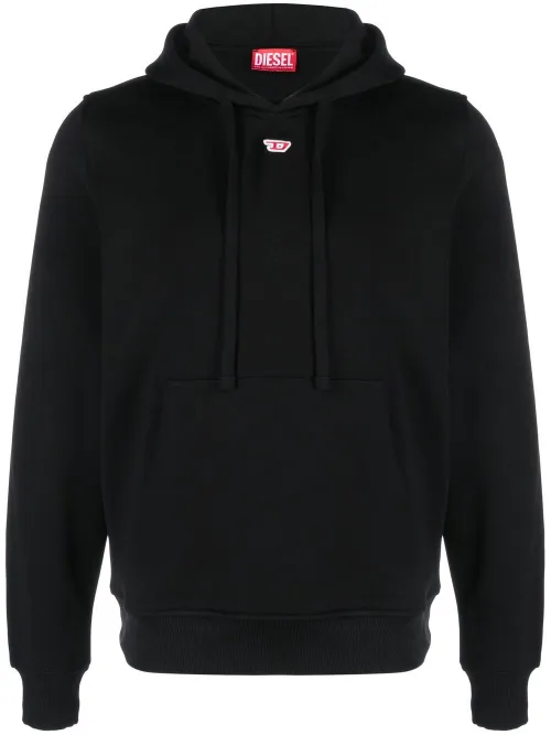 Diesel hoodie à patch logo - Noir - Diesel - Modalova