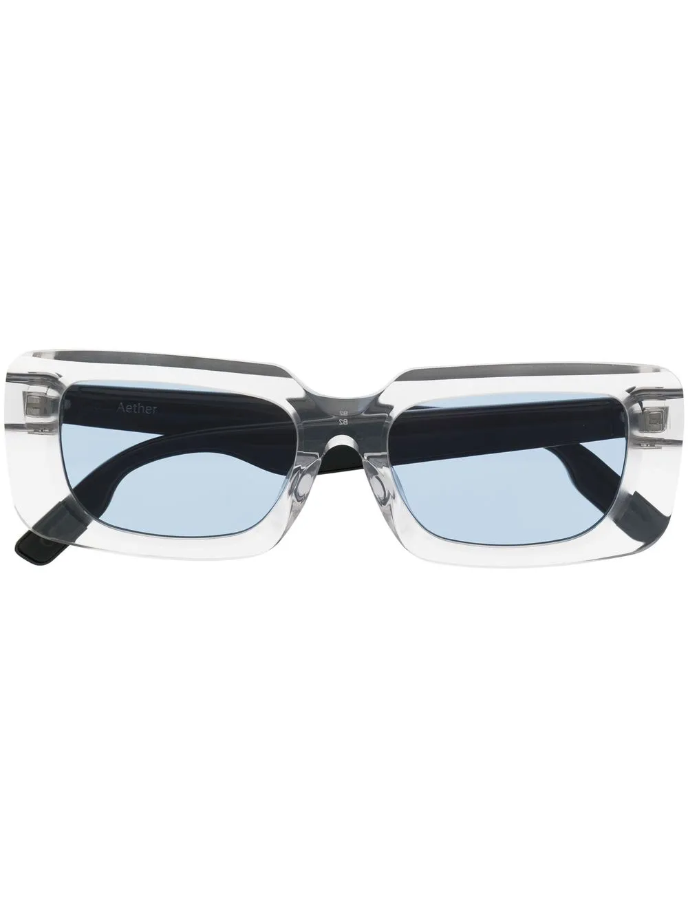 

Aether Eyewear square-frame audio sunglasses - Black