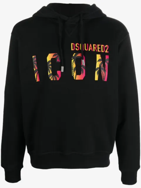 DSQUARED2 sudadera con estampado Icon