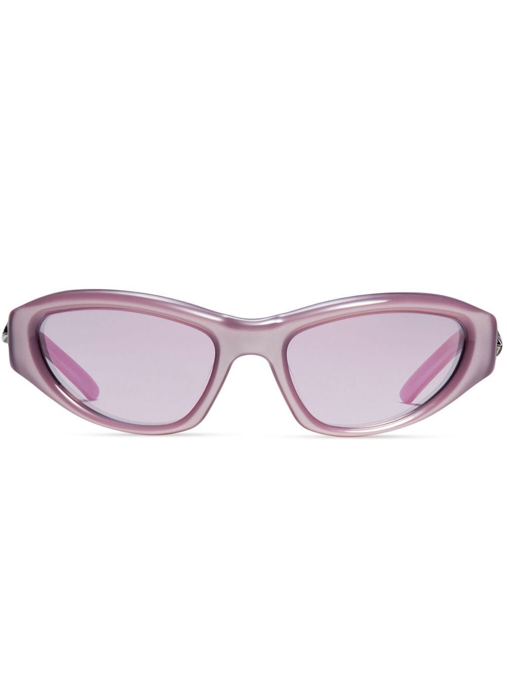 Gentle Monster Biker-style Frame Sunglasses In Pink