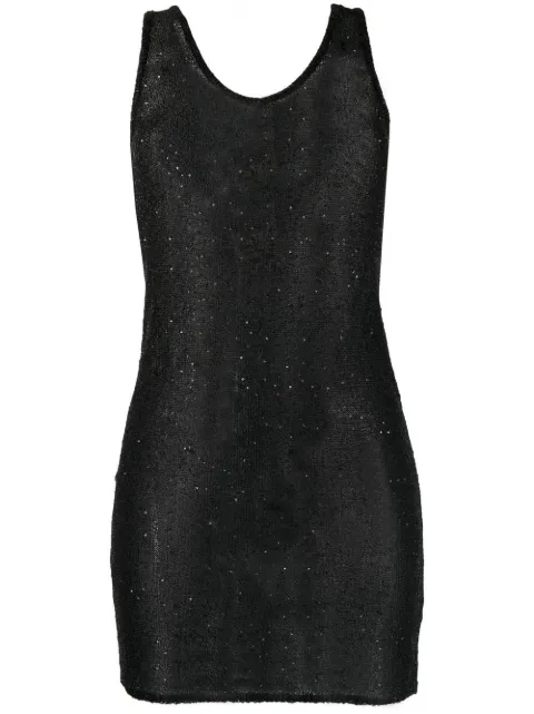 REMAIN top con efecto transparente y lentejuelas