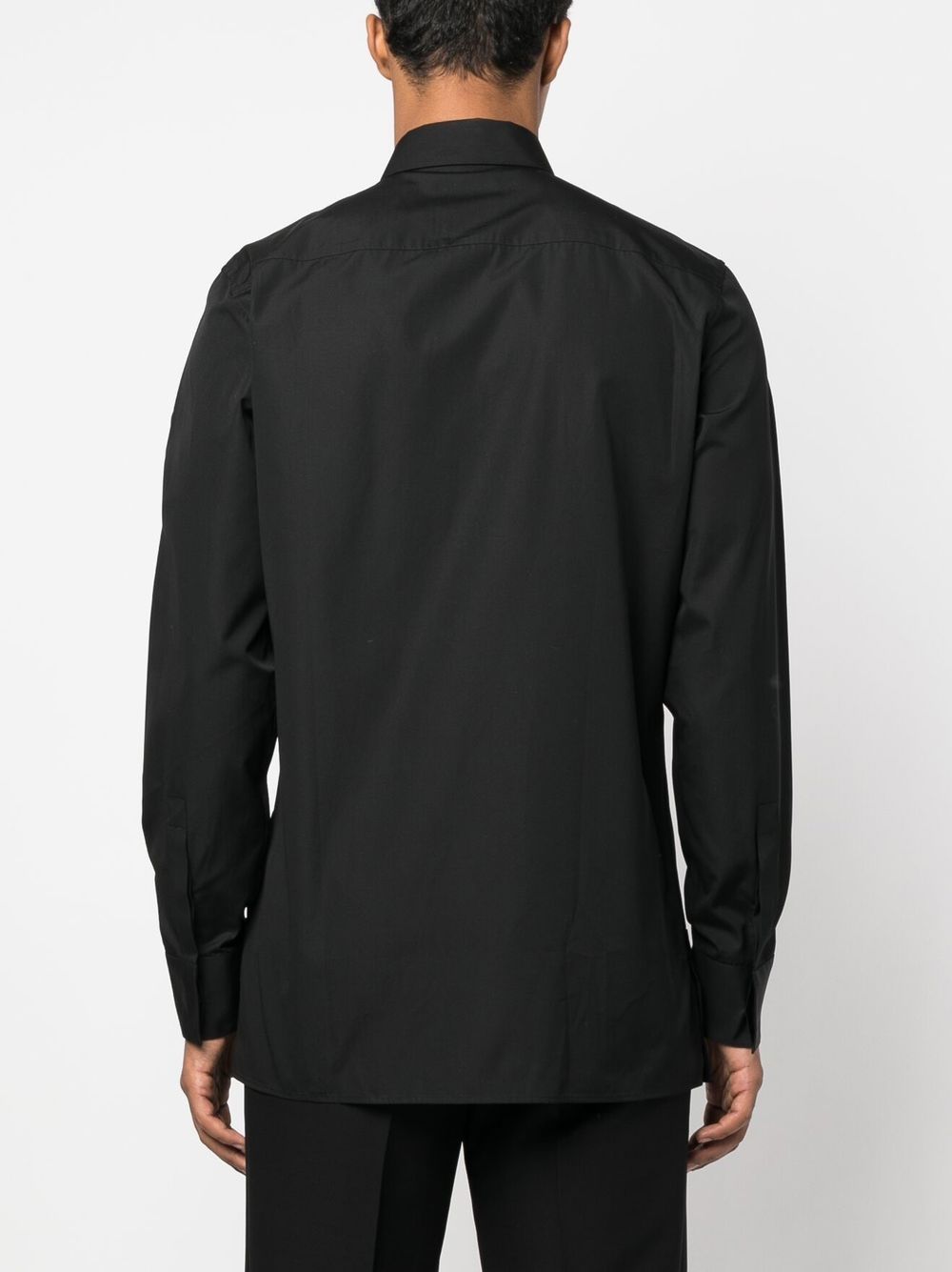 Shop Givenchy Hardware-detail Button-up Shirt In Black