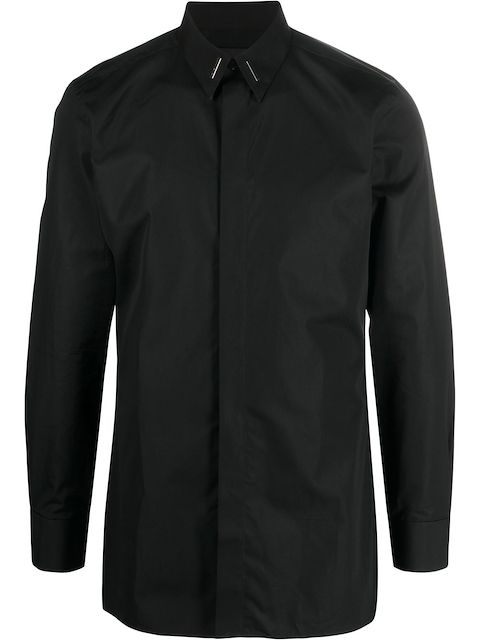 Givenchy hardware-detail button-up shirt
