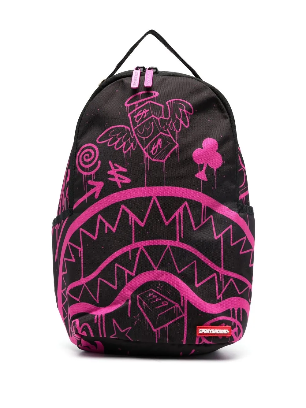 

sprayground kid graphic-print backpack - Black