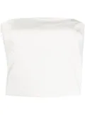 GAUGE81 Lica strapless top - White