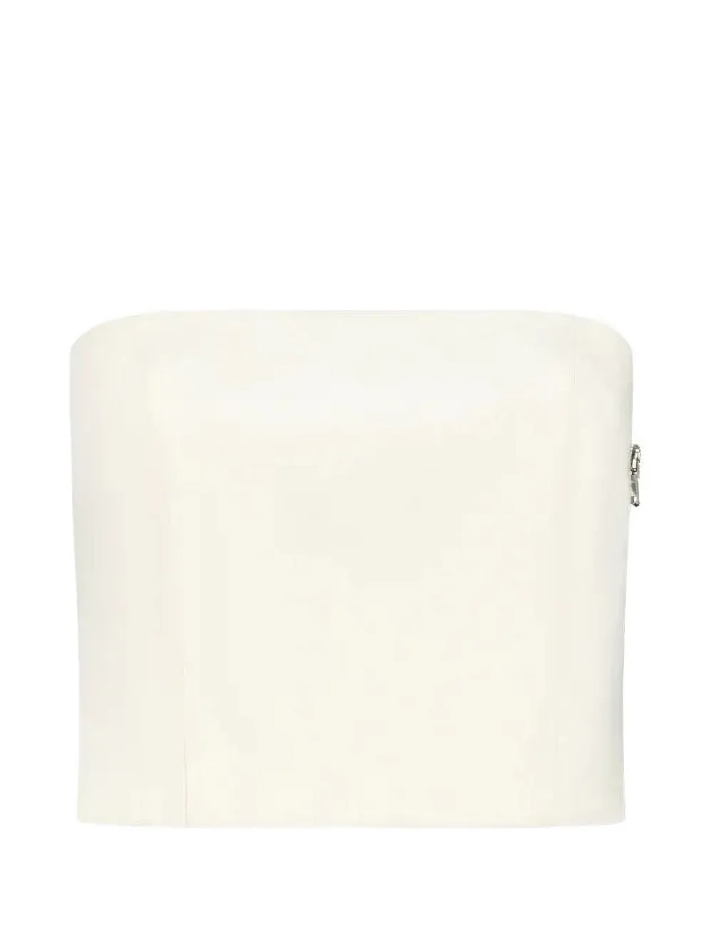 GAUGE81 haut sans brettelles Lica - Blanc