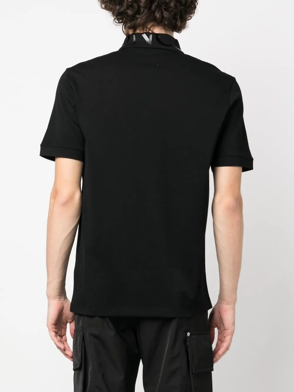 image 4 of moncler logo领polo衫