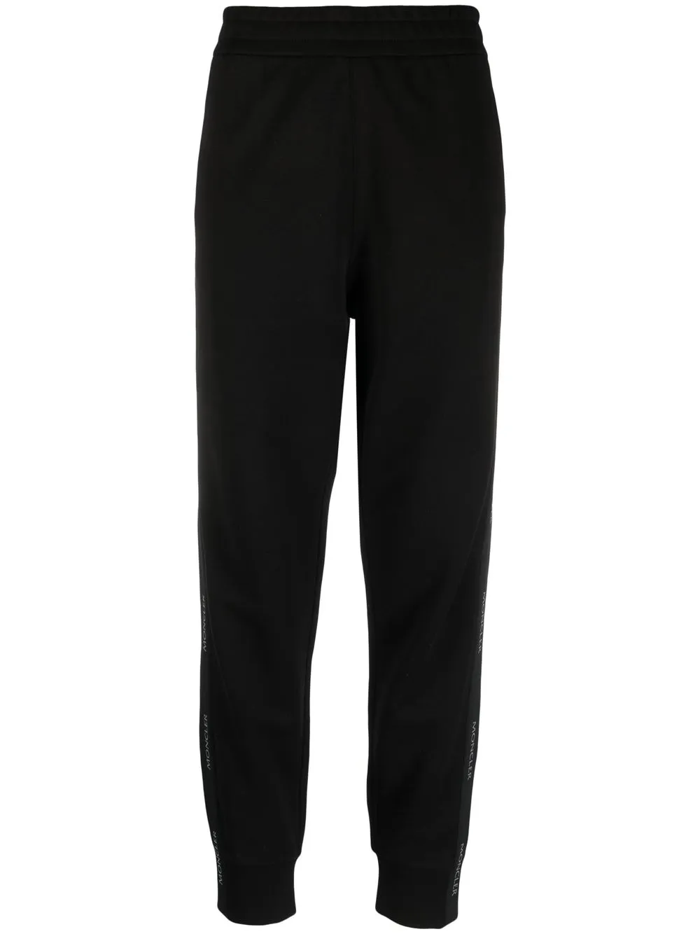 

Moncler logo-print track pants - Black