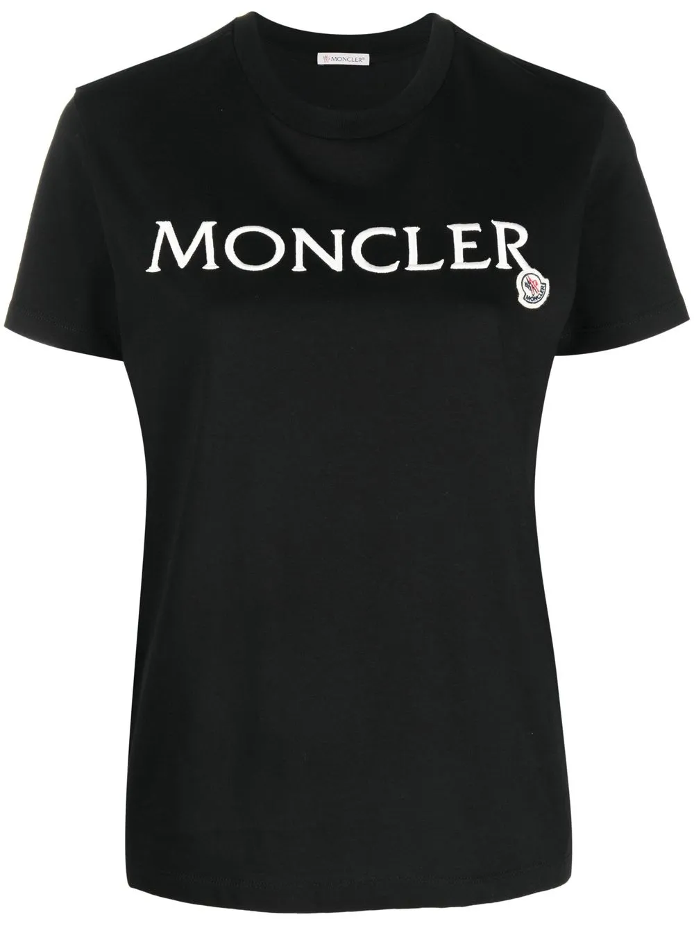 

Moncler logo-print short-sleeved T-shirt - Black