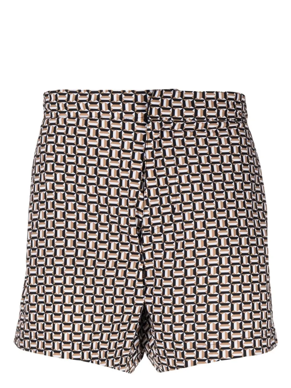 

BOSS Vago geometric print swim shorts - Multicolour