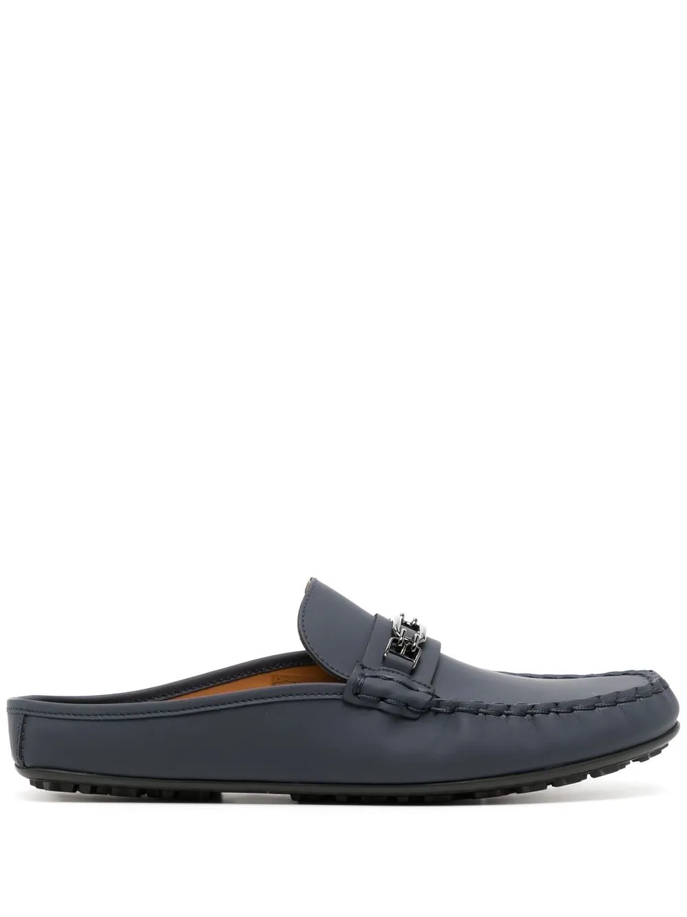 

Bally mocasines con placa Driver Gancini - Azul