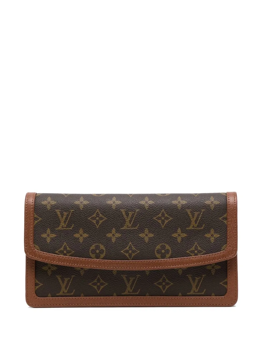 

Louis Vuitton 1991 pre-owned Dame clutch bag - Brown
