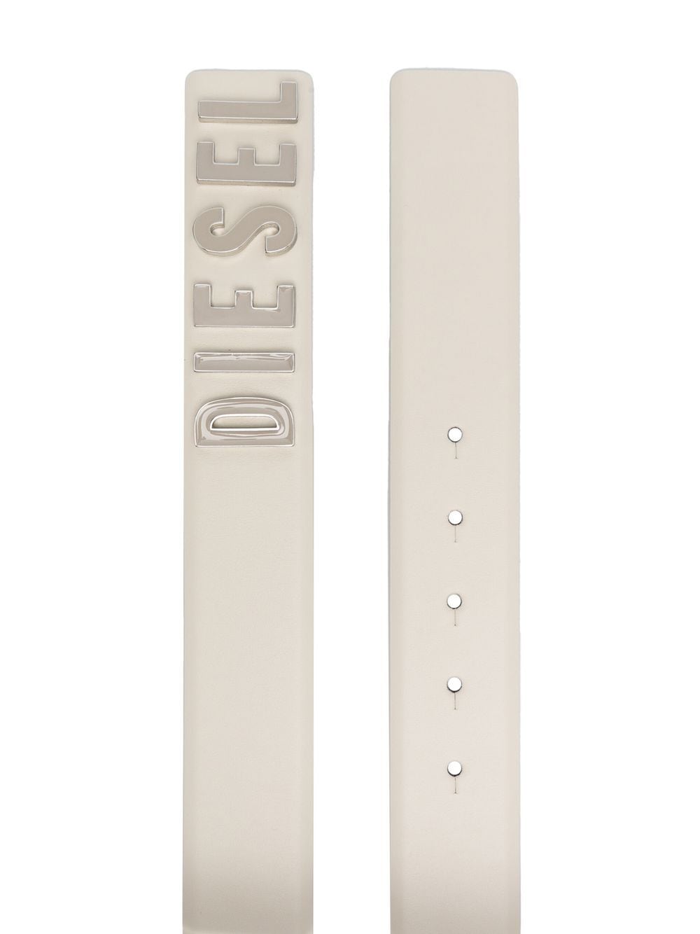 Diesel Leren riem - Beige