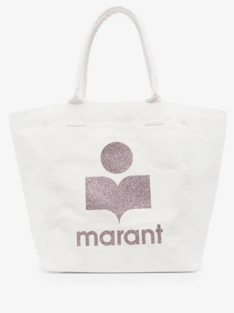 ISABEL MARANT tote Yenky con logo estampado