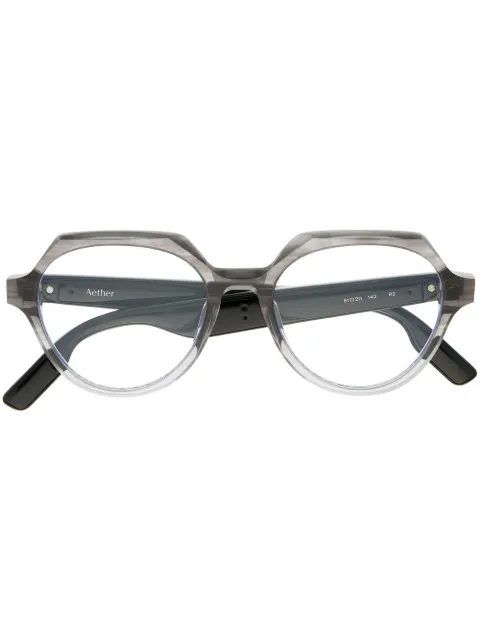 Aether Eyewear lentes con armazón redonda