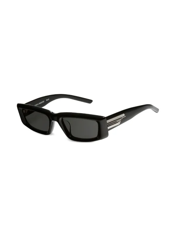 Courrèges Techno rectangle-frame Sunglasses - Farfetch