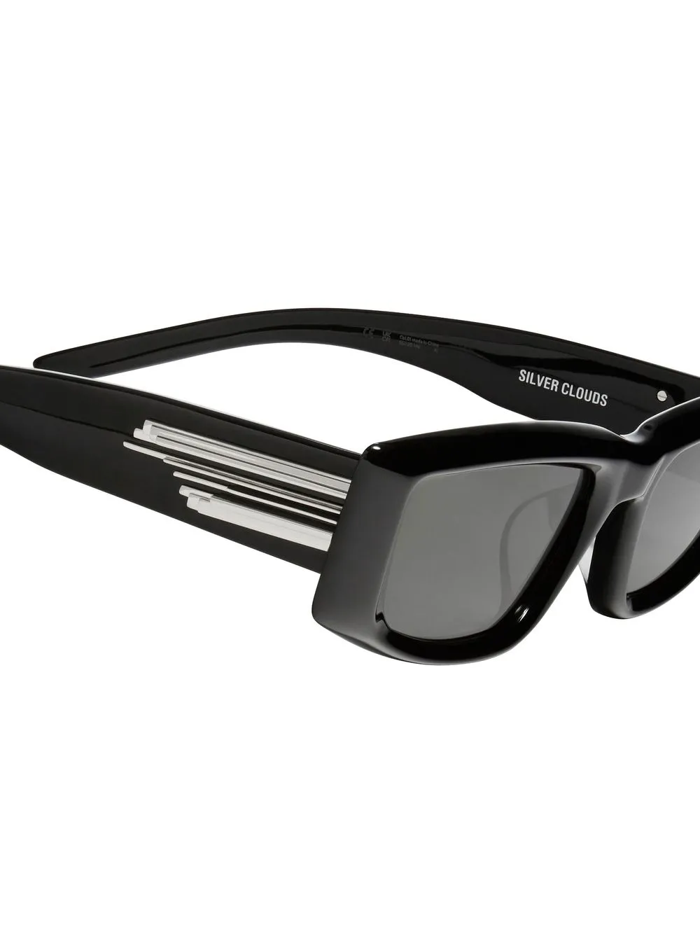 Shop Gentle Monster Rectangular Frame Sunglasses In Black