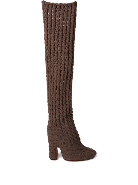 Isa Boulder knitted boots