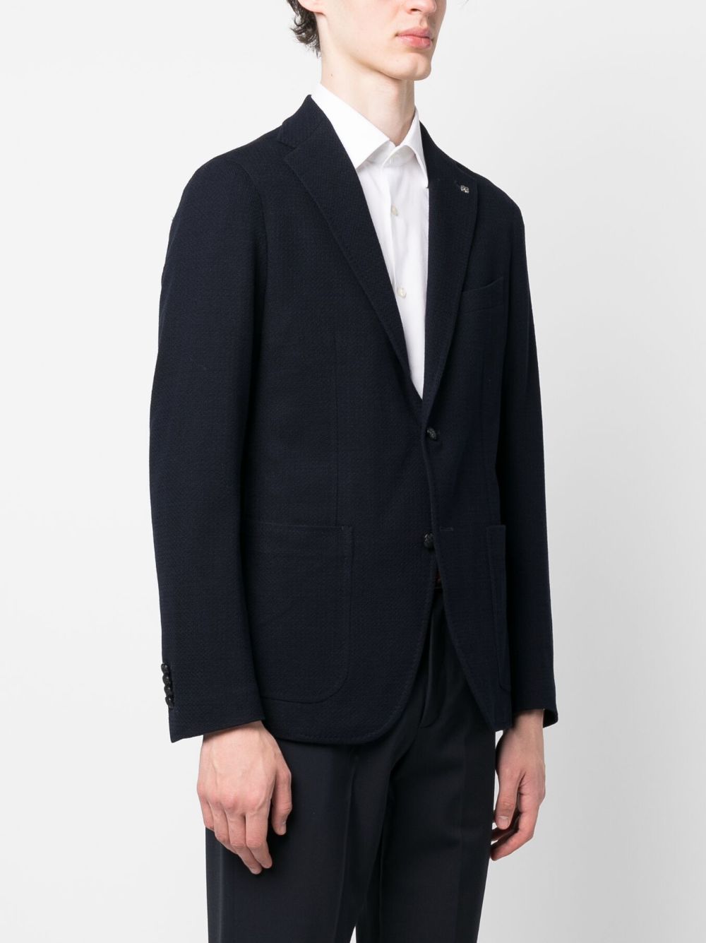 Tagliatore single-breasted cotton blazer Men