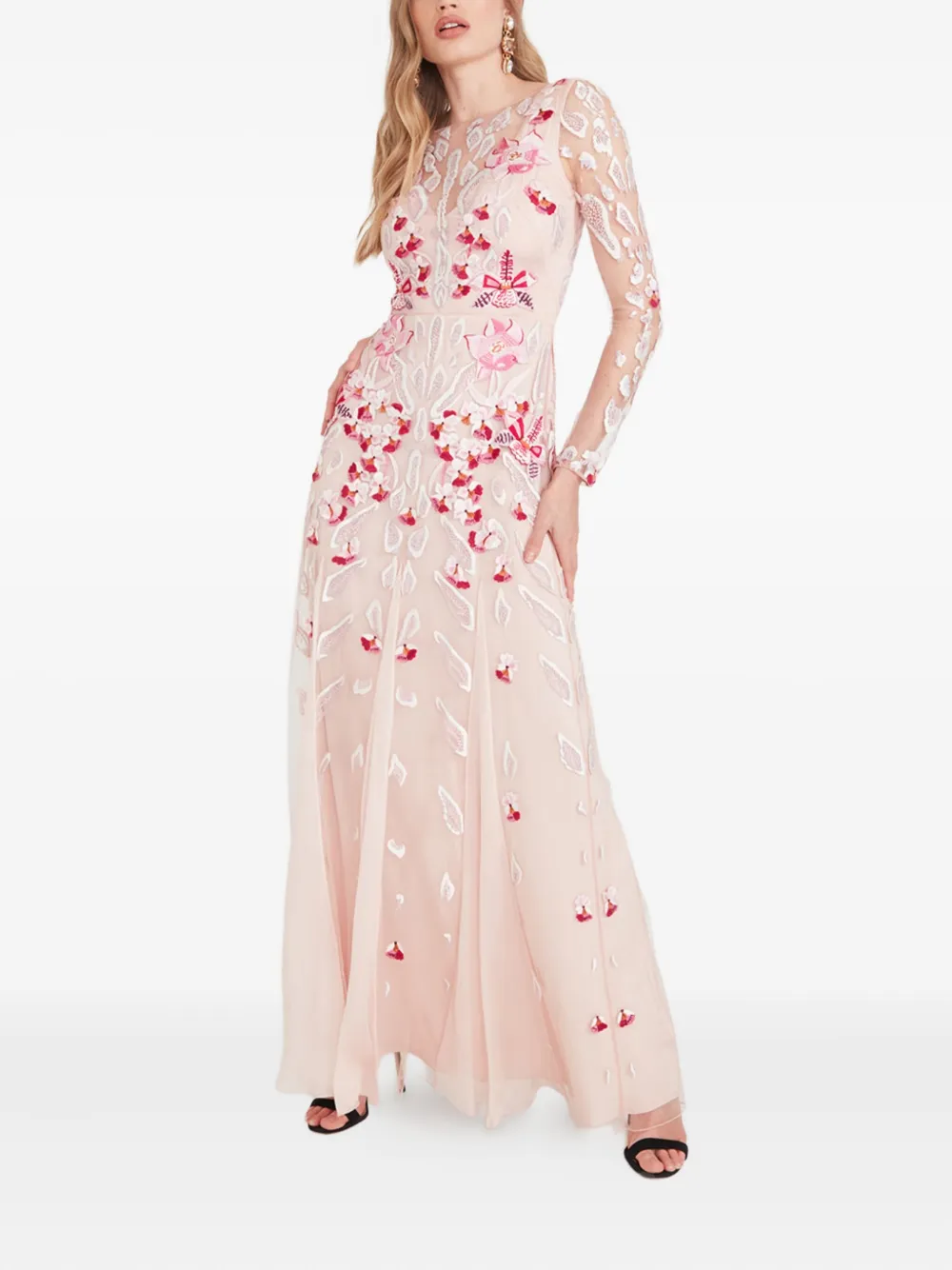 Temperley London Pardus jurk Roze