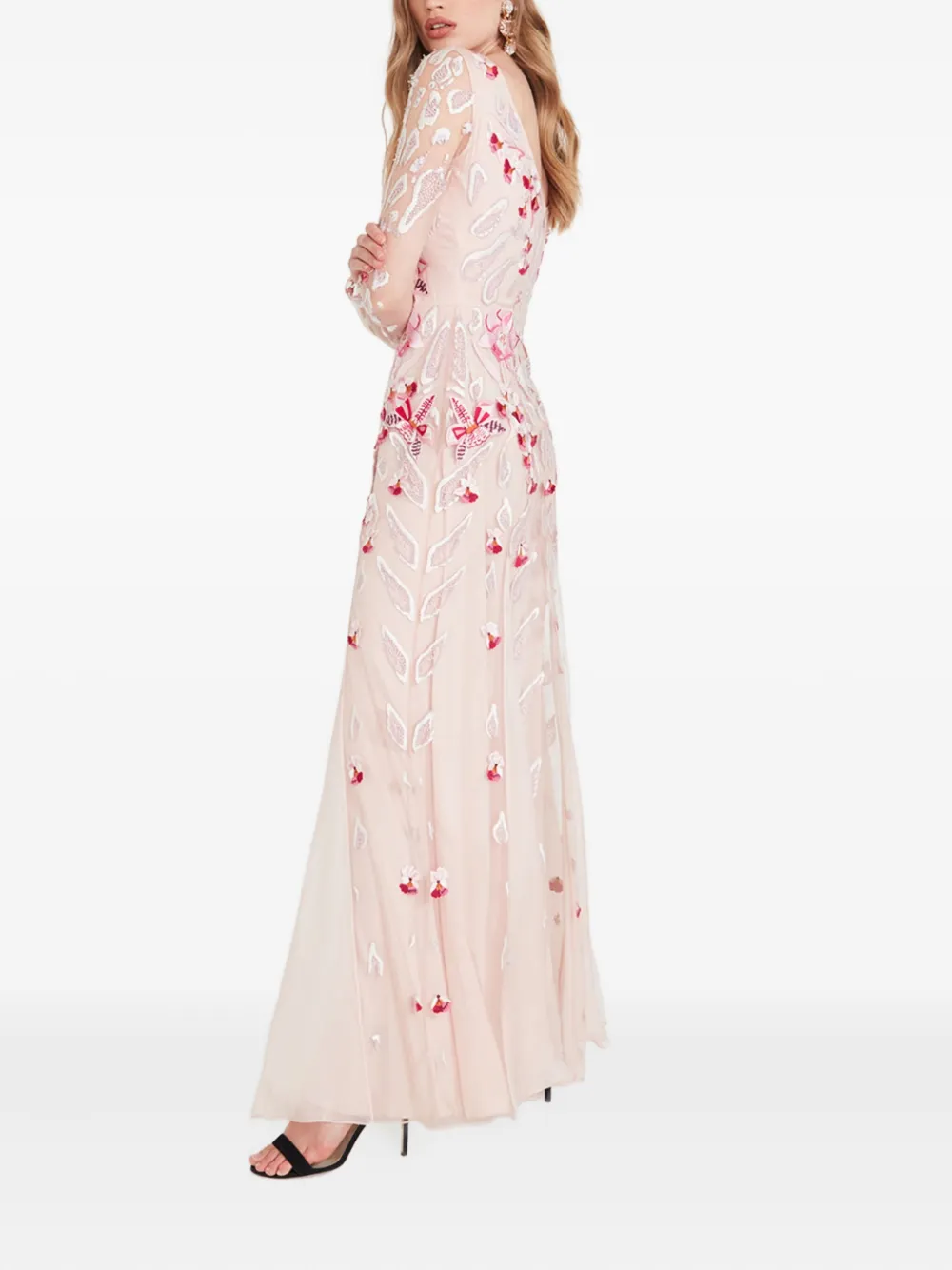 Temperley London Pardus jurk Roze