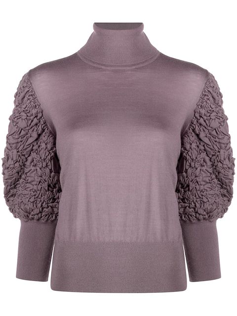 Alberta Ferretti roll-neck jumper
