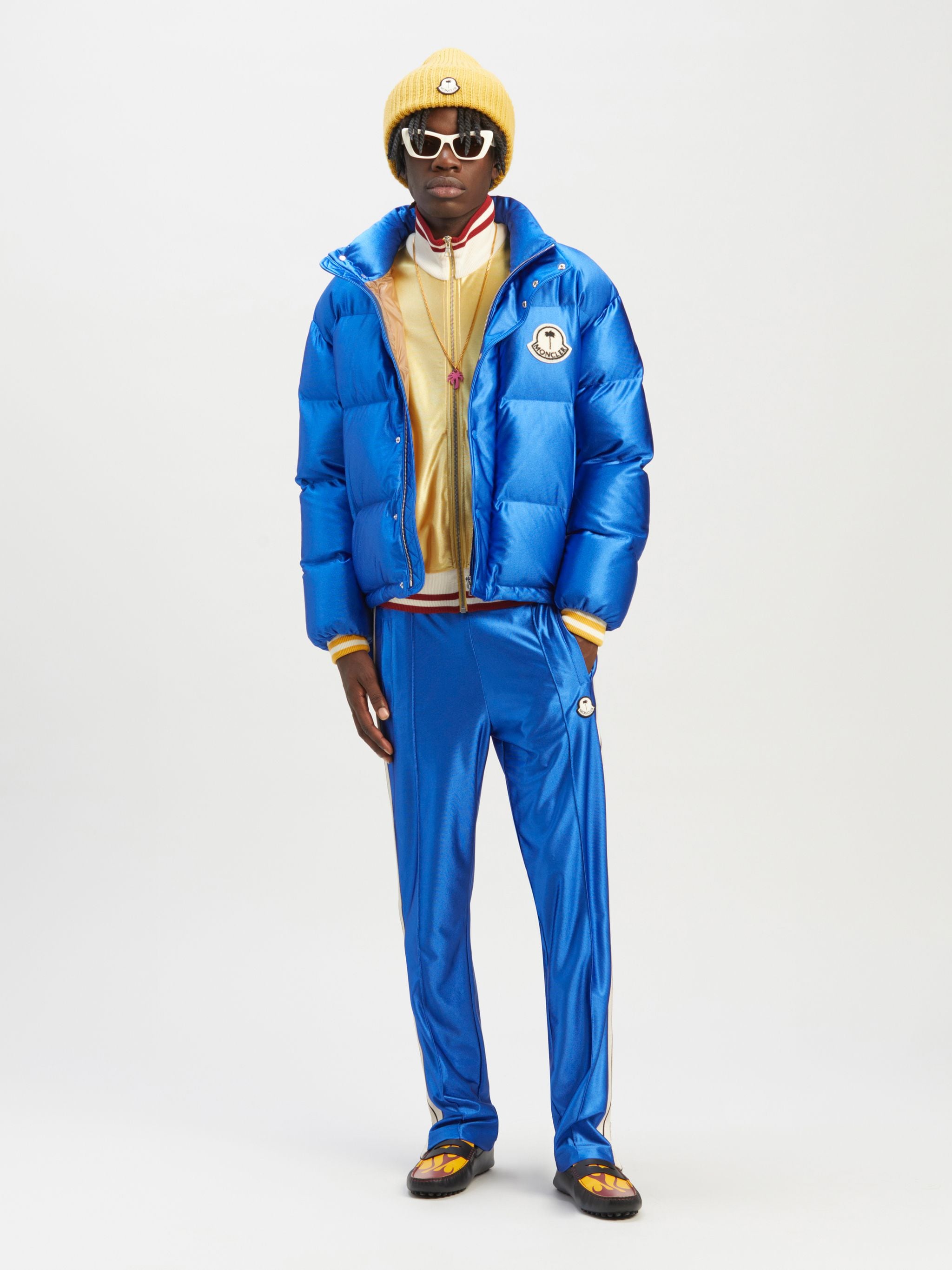 8 MONCLER PALM ANGELS TRACK ZIP UP