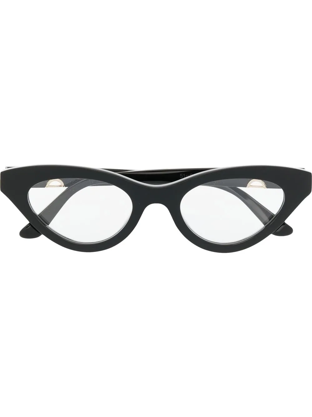 

Huma Sunglasses cat-eye frame glasses - Black