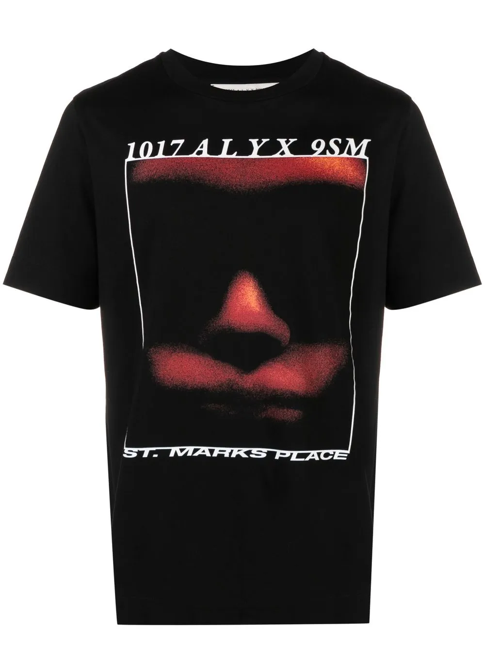 Alyx Icon Face T-shirt In Black